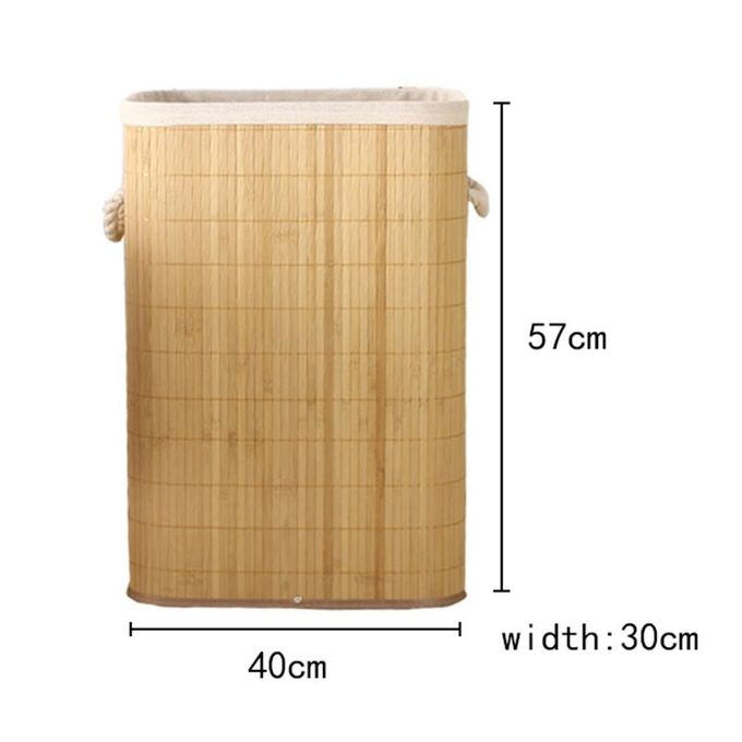 Wooden laundry basket - Image 4