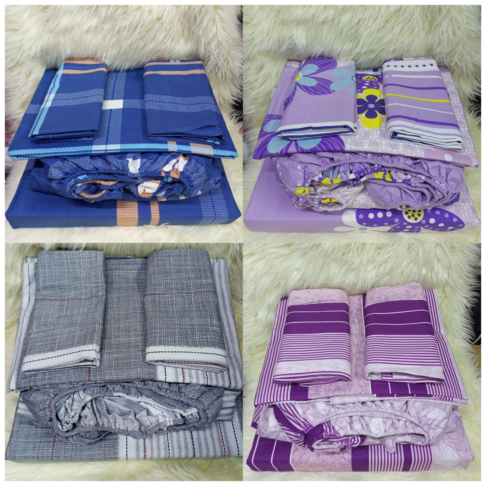 Pattern 5 pc mattress cover