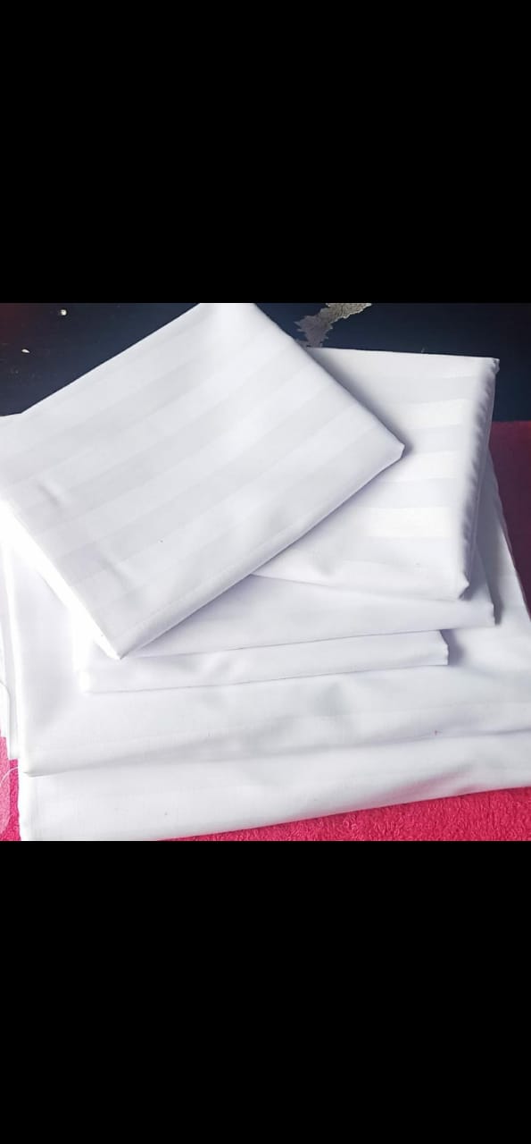 White bedsheet