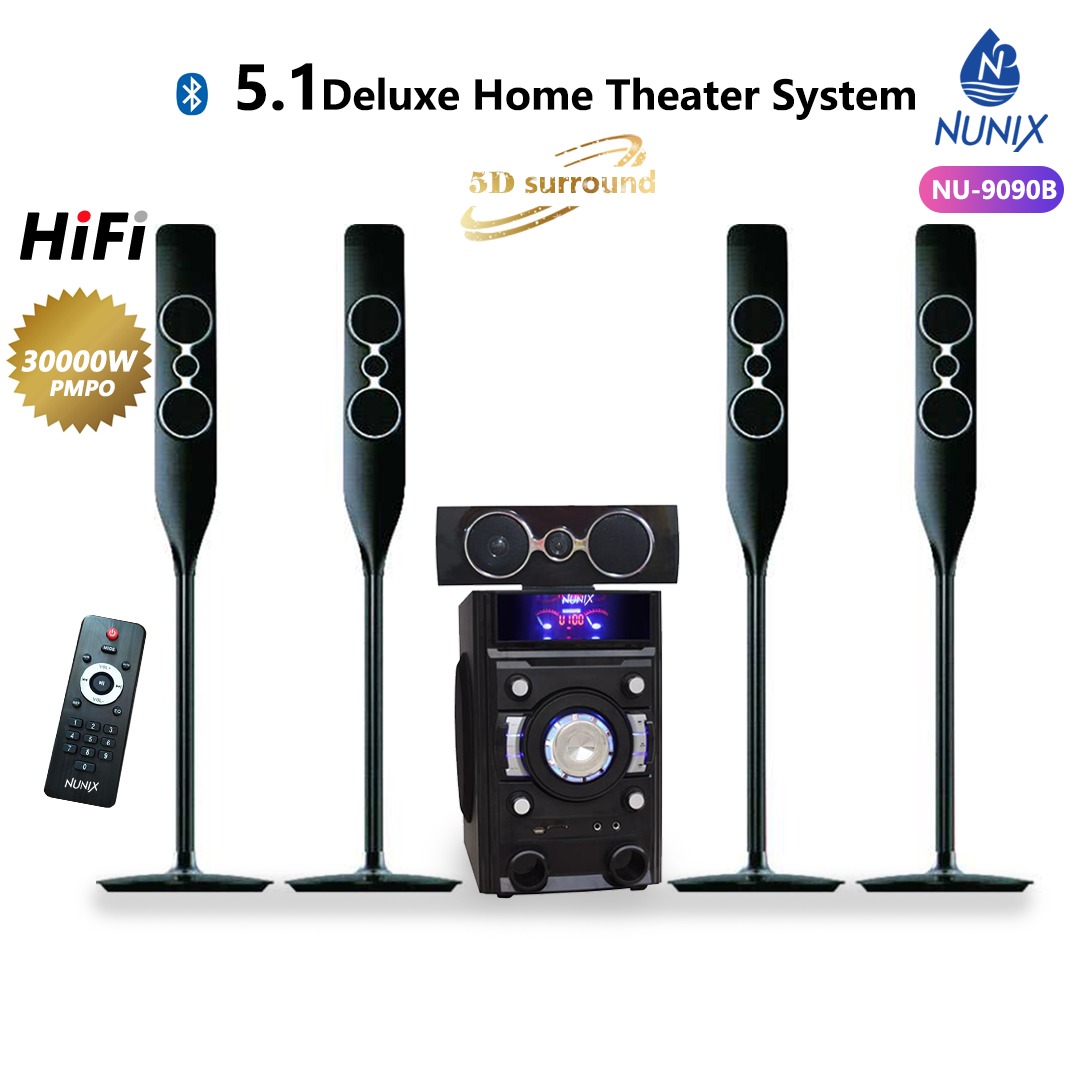 Nunix 5.1 Deluxe hometheatre