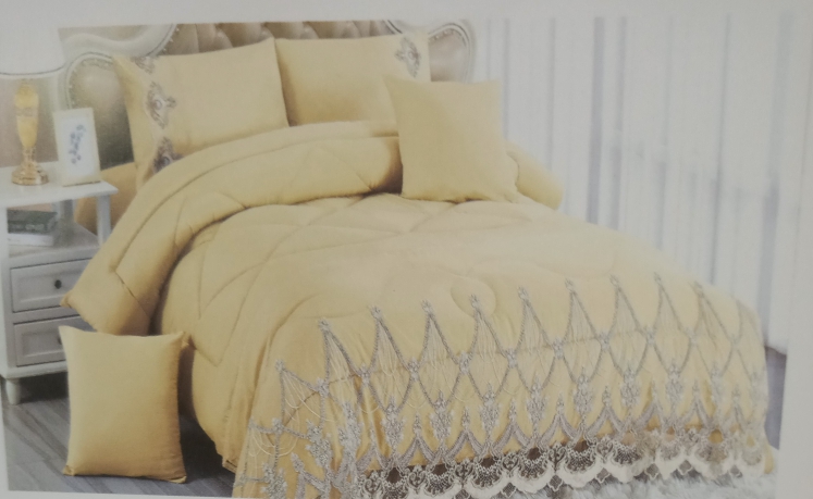 Quality 6pcs laced Duvet