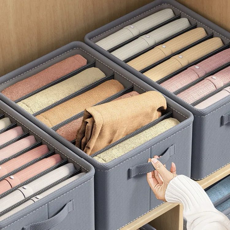 6 grid Jeans Wardrobe Organizer