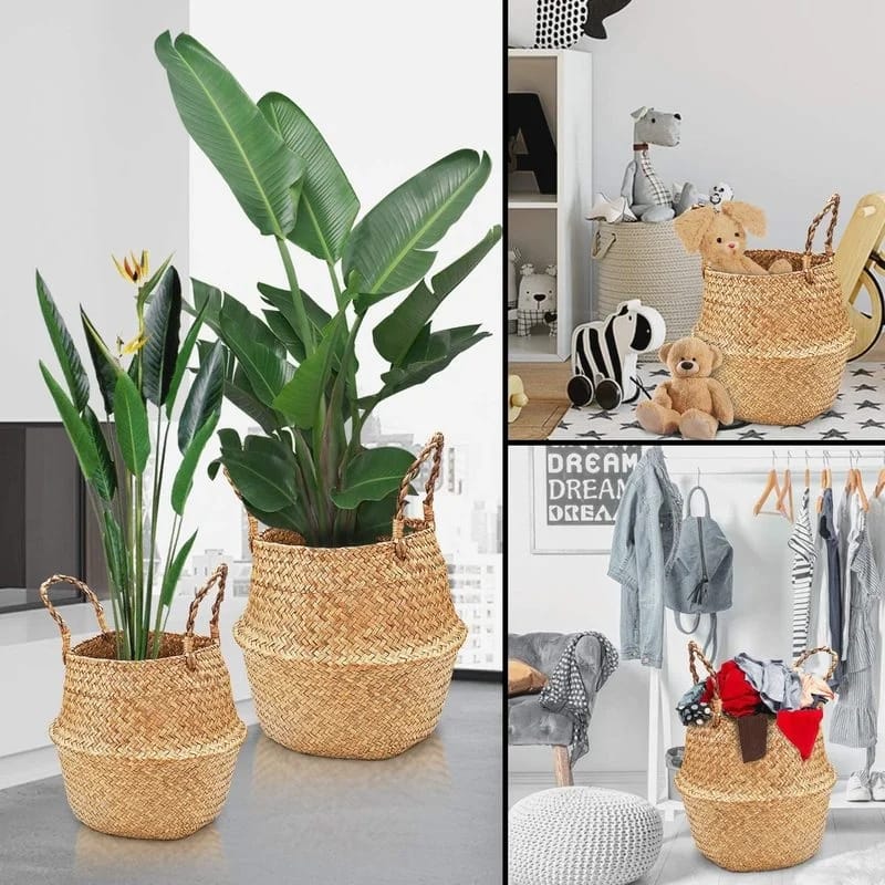 Firm Rattan Handmade baskets