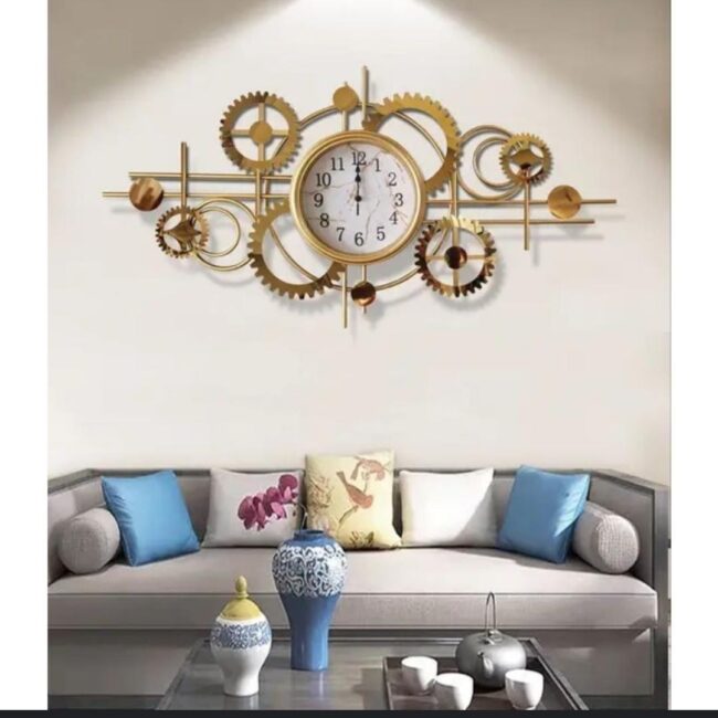 Gear Wheel Wall Clock