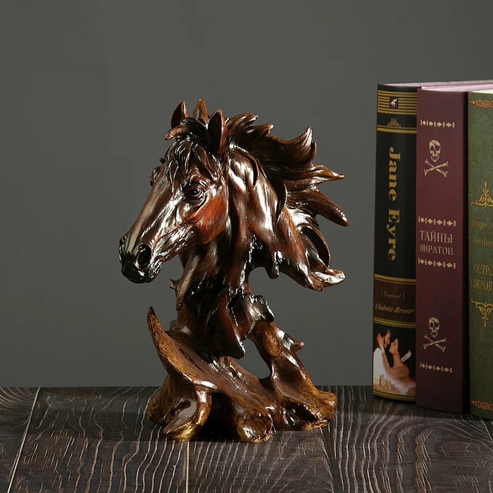 American Style Animal Decorations Horse Statue 