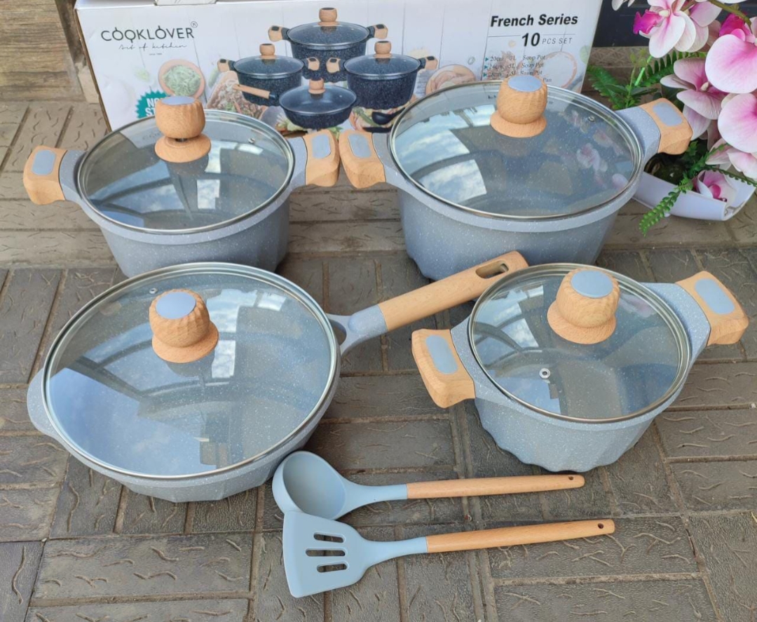 10pcs cooklover Granite cookware - Image 4