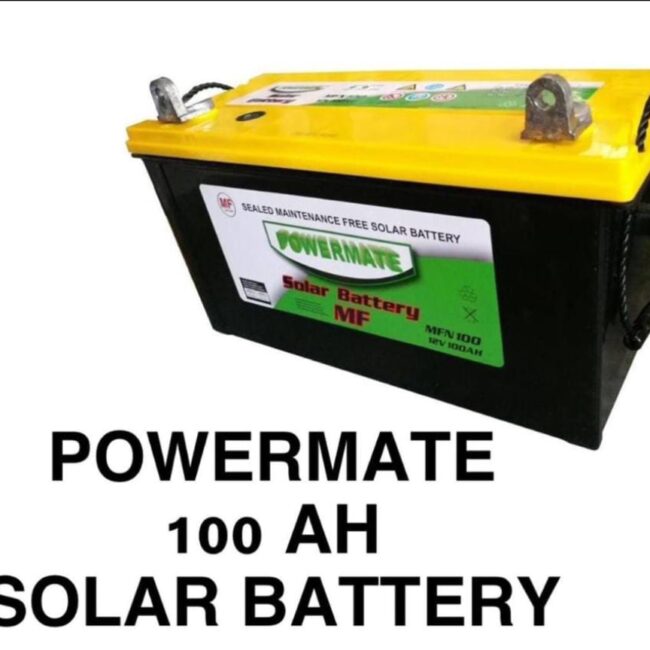 Powermate Solar battery 100ah
