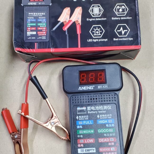 12volts digital battery tester