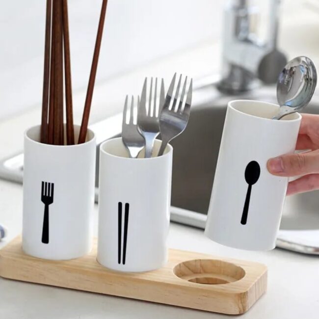3pcs Cutlery organizer