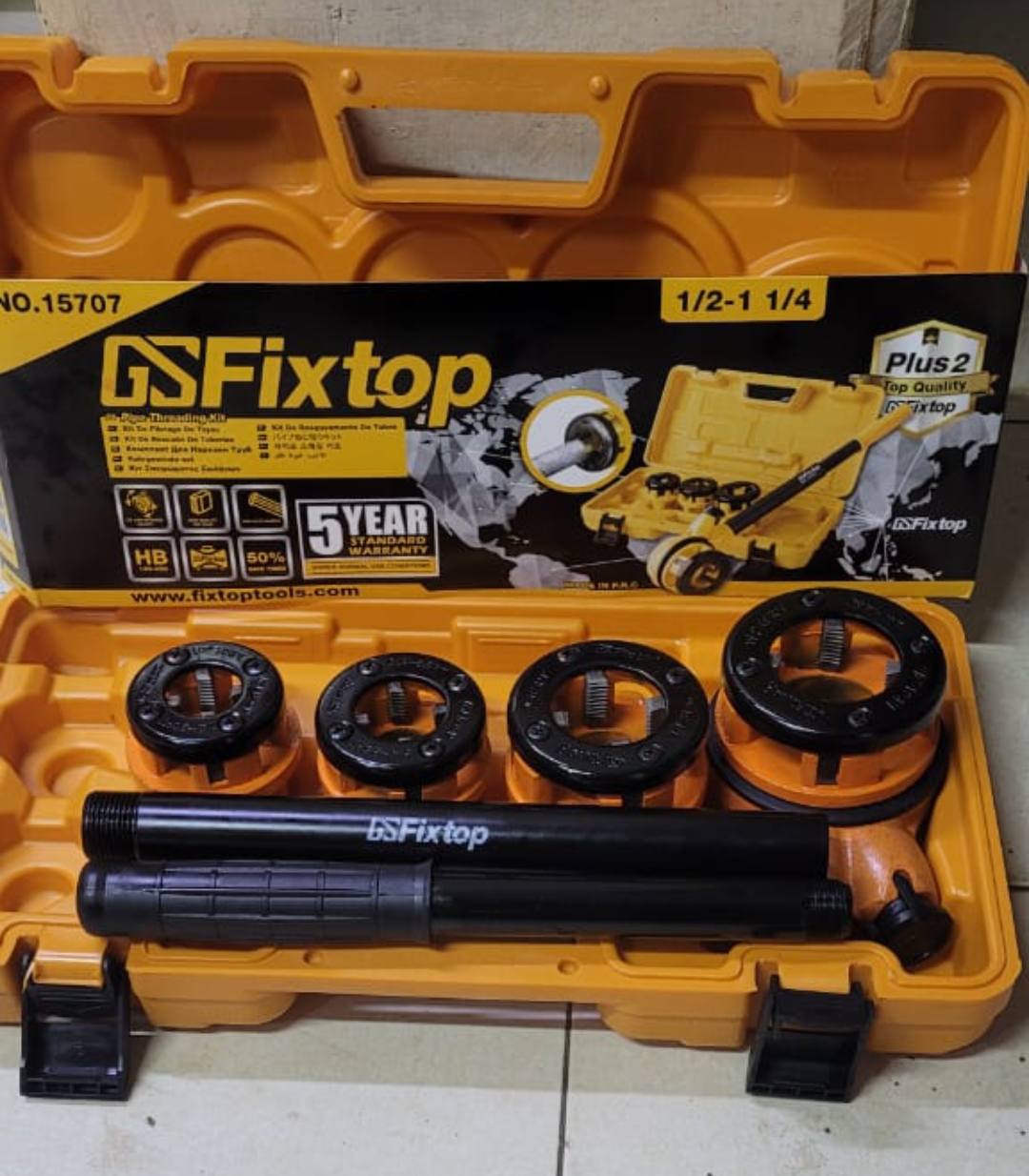 Die stock 1/2-1/4